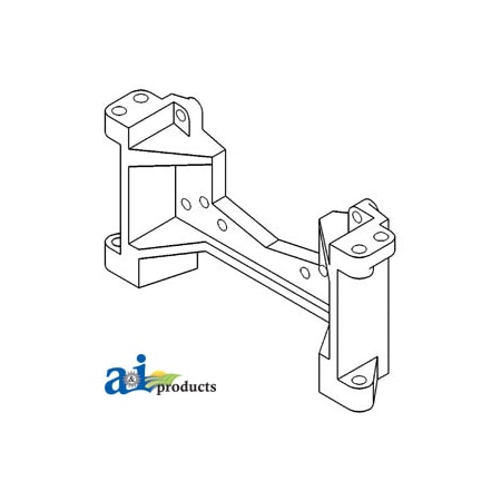 A & I Products Drawbar Support Casting 19" x10" x5" A-389064R1